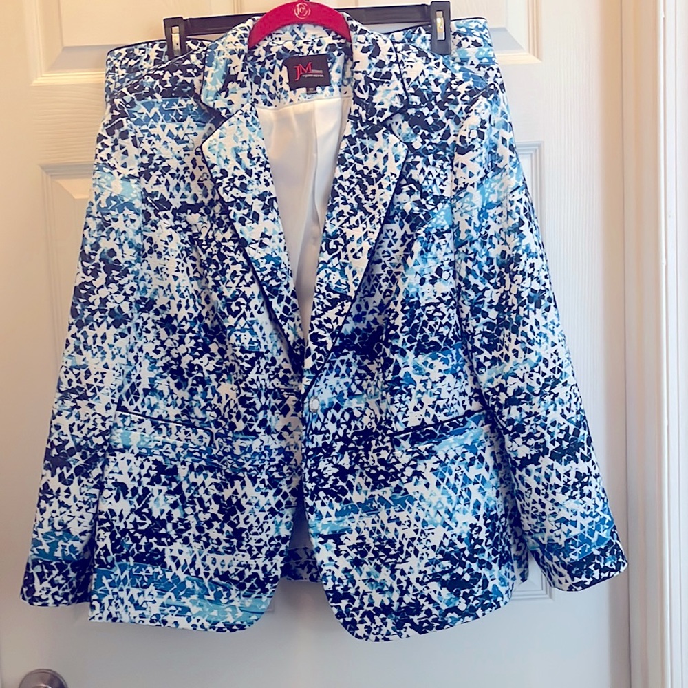 2 piece skirt suit